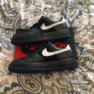 Size 13 nike air force one slightly worn black
